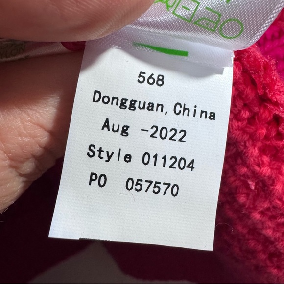 💗 Lilly Pulitzer Textured Knit Cardigan Pink XL - Picture 8 of 8